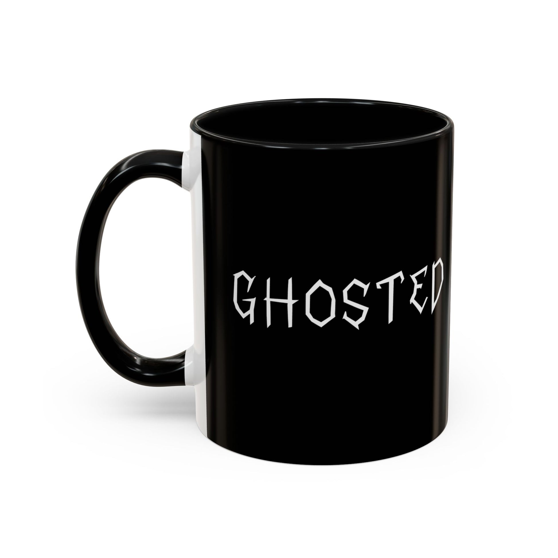 Spooky Bat Coffee Mug – Black Accent Halloween Mug (11/15 oz)